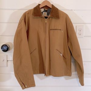 Carhart RELAXED FIT DUCK BLANKET-LINED DETROIT JACKET size 46 - large